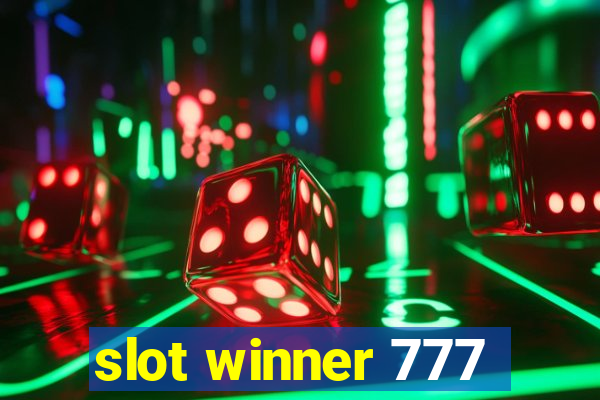 slot winner 777