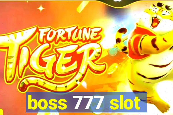 boss 777 slot