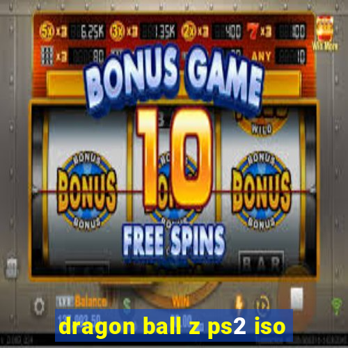 dragon ball z ps2 iso