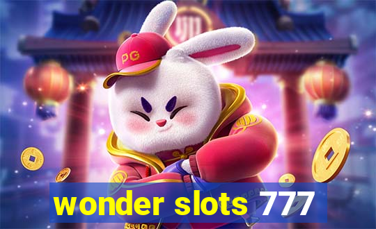 wonder slots 777