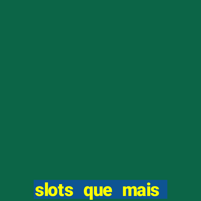 slots que mais pagam na betano