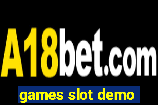 games slot demo