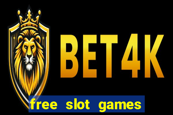 free slot games with bonuses